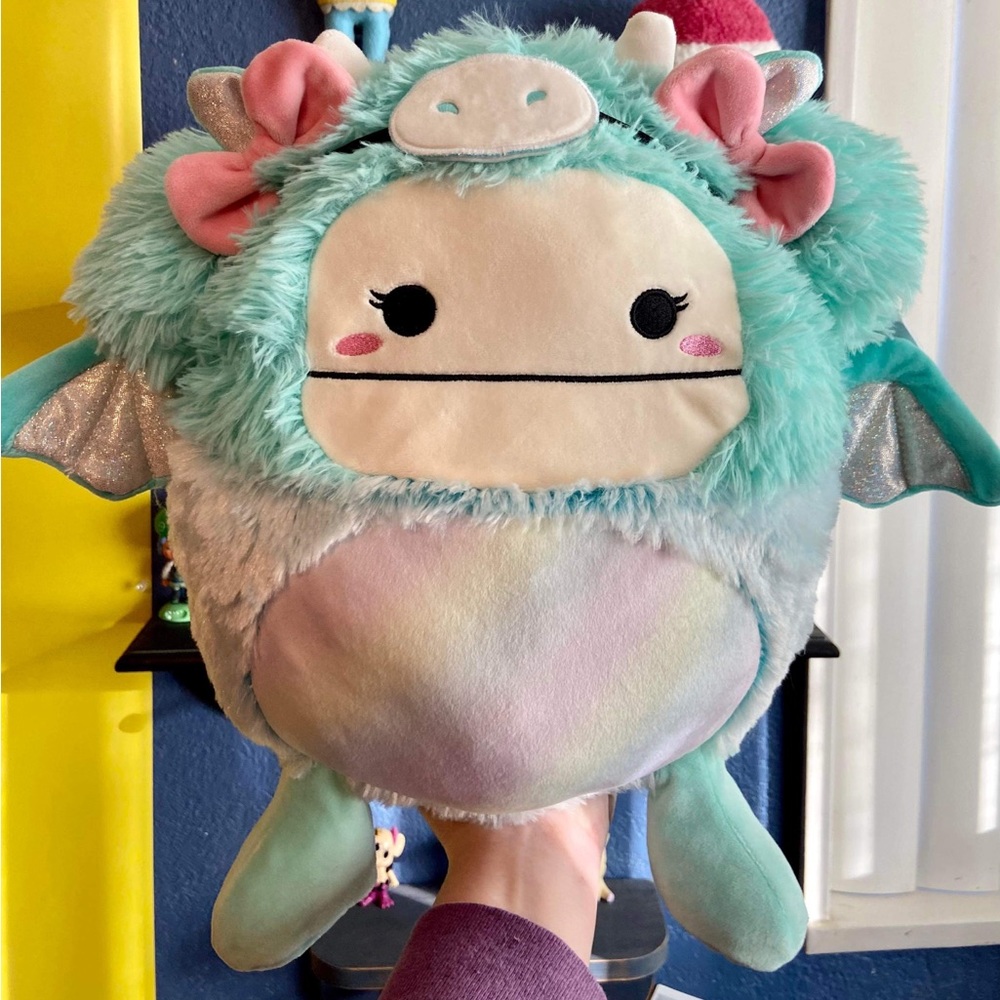 Squishmallow dragon x Bigfoot customs